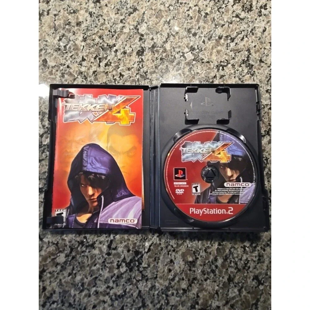 Tekken 4 PS2 PlayStation 2 Greatest Hits Complete CIB With Manual